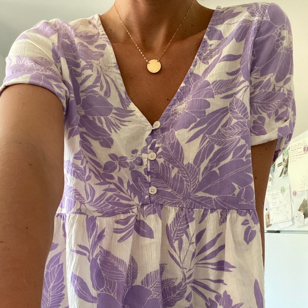 Light weight floral top